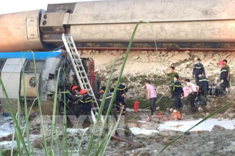 Vụ tai nạn đường sắt ở Thanh Hóa: Phó Thủ tướng Trương Hòa Bình yêu cầu khắc phục hậu quả