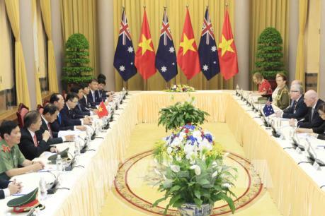 Chủ tịch nước Trần Đại Quang hội đàm với Toàn quyền Australia Peter Cosgrove