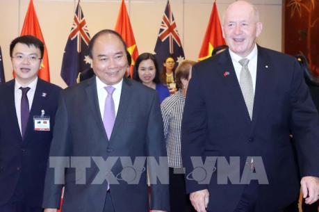 Thủ tướng Nguyễn Xuân Phúc hội kiến với Toàn quyền Australia Peter Cosgrove