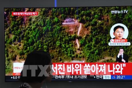 Triều Tiên thông báo hoàn tất việc dỡ bỏ bãi thử hạt nhân Punggye-ri