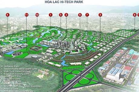 Khu Công nghệ cao Hòa Lạc đẩy mạnh thu hút đầu tư