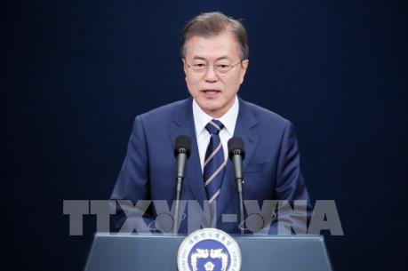 Tổng thống Hàn Quốc thông báo kết quả cuộc gặp với nhà lãnh đạo Triều Tiên