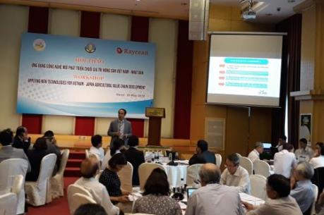 Ứng dụng công nghệ mới phát triển chuỗi giá trị nông sản Việt Nam – Nhật Bản