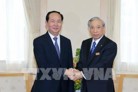 Chủ tịch nước Trần Đại Quang đi thăm tỉnh Gunmar, Nhật Bản