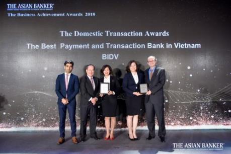 BIDV nhận liên tiếp 2 giải thưởng uy tín từ The Asian Banker
