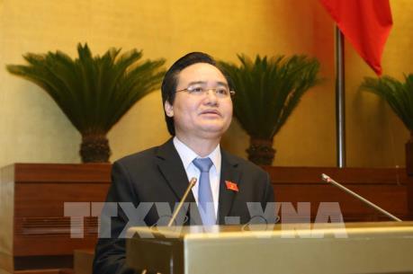 Bộ trưởng Phùng Xuân Nhạ giải thích về thuật ngữ giá dịch vụ đào tạo