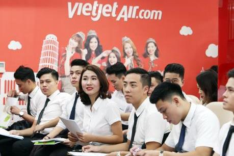 Mở thêm đường bay, Vietjet Air tuyển 100 tiếp viên hàng không
