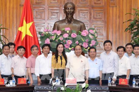 Thủ tướng Nguyễn Xuân Phúc làm việc với tỉnh Quảng Ngãi