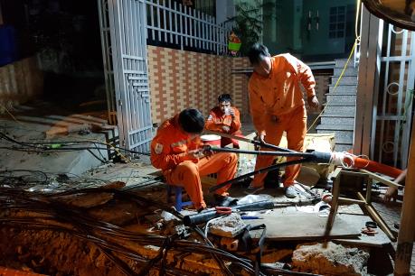 Toàn bộ huyện đảo Cát Hải đã có điện trở lại