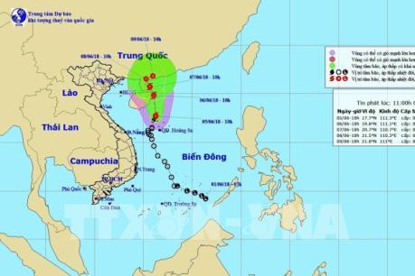 Tin mới nhất về cơn bão số 2