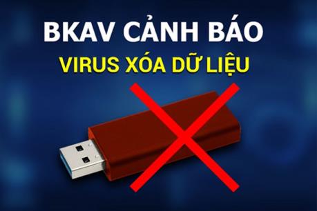 1,2 triệu máy tính tại Việt Nam nhiễm virus xóa dữ liệu USB