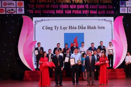 BSR được vinh danh Top 10 “Nhà máy xanh thân thiện” năm 2018