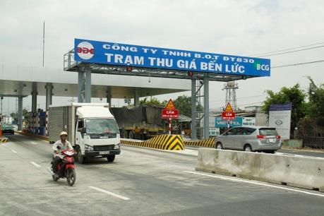 Long An thông tin giá dịch vụ sử dụng đường bộ dự án BOT Bến Lức-Đức Hòa