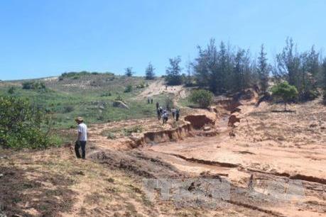 Nhiều bất cập trong quản lý và khai thác titan ở Bình Thuận