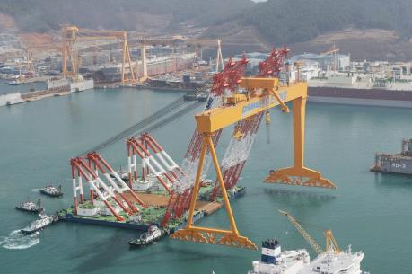 Daewoo Shipbuilding nhận được tổng đơn hàng 3 tỷ USD
