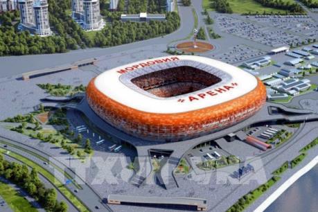 Nước Nga sẵn sàng đón ngày hội bóng đá thế giới World Cup 2018