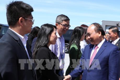 Thủ tướng Nguyễn Xuân Phúc kết thúc chuyến tham dự Hội nghị thượng đỉnh G7 mở rộng 