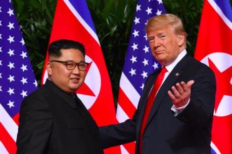 Chùm ảnh về Hội nghị thượng đỉnh Mỹ-Triều: Cái bắt tay lịch sử giữa hai nhà lãnh đạo