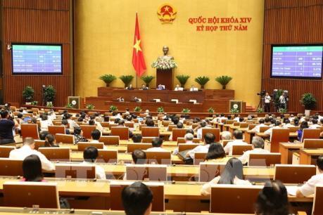 Kỳ họp thứ 5, Quốc hội Khóa XIV: Dự kiến sẽ thông qua hai dự thảo Luật