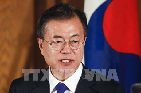 Ngoại trưởng Mỹ hội kiến Tổng thống Hàn Quốc  - Kế hoạch đàm phán 3 bên Mỹ - Nhật - Hàn