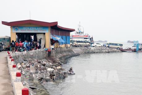 Hải Phòng: Phân luồng, chống ùn tắc tại khu vực bến phà Gót
