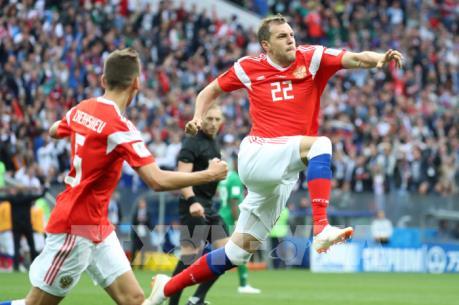 WORLD CUP 2018: Nga thắng tưng bừng trong trận đấu mở màn