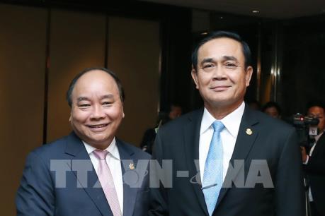 Thủ tướng Nguyễn Xuân Phúc hội đàm với Thủ tướng Thái Lan Prayuth Chan-ocha