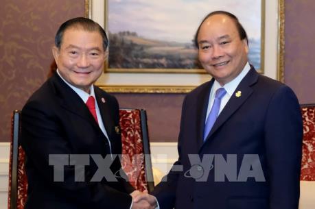 Thủ tướng Nguyễn Xuân Phúc tiếp Chủ tịch Tập đoàn ThaiBev