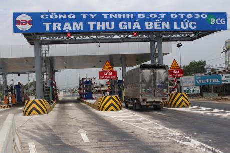 Long An: Hôm nay bắt đầu thu phí dự án BOT đường tỉnh 830