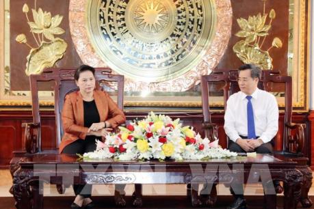 Chủ tịch Quốc hội thăm và làm việc tại tỉnh Bạc Liêu