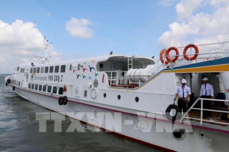 Khai trương tàu cao tốc tuyến Phan Thiết - Phú Quý