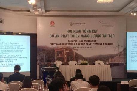 Hỗ trợ phát triển năng lượng tái tạo