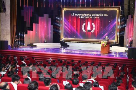 Danh sách tác phẩm đoạt Giải Báo chí quốc gia lần thứ XII - năm 2017