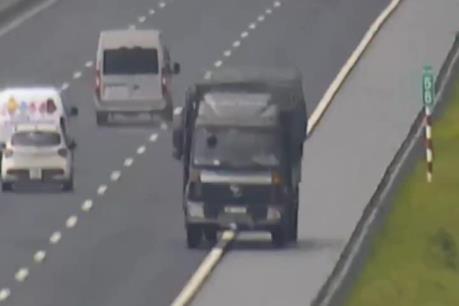 Xử lý nghiêm hành vi đi ngược chiều trên cao tốc Hà Nội – Hải Phòng