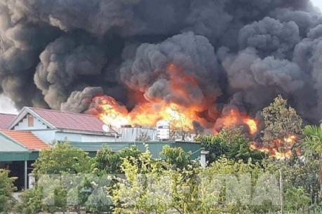 Vụ cháy tại Công ty cổ phần Thông Quảng Ninh gây thiệt hại đến 12 tỷ đồng