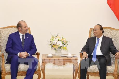 Thủ tướng Nguyễn Xuân Phúc tiếp Tổng Giám đốc Tập đoàn bảo hiểm nhân thọ Generali, Italy