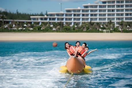 Hé lộ những hình ảnh của thí sinh HHVN 2018 tại FLC Quy Nhơn