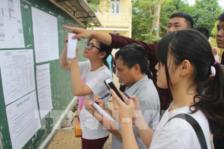 Kỳ thi THPT Quốc gia 2018: Nghệ An kịp thời sửa chữa sai sót về thủ tục cho thí sinh