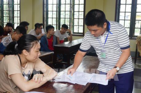 Kỳ thi THPT Quốc gia năm 2018: Hơn 900.000 thí sinh bước vào môn thi đầu tiên