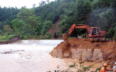 Thiệt hại đường bộ do mưa lũ tại các tỉnh miền núi phía Bắc
