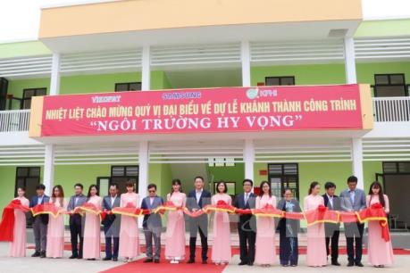 Khánh thành “Trường học hy vọng Sam Sung” tại Thái Nguyên