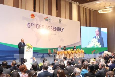 Thủ tướng Nguyễn Xuân Phúc phát biểu khai mạc Đại Hội đồng Quỹ Môi trường toàn cầu