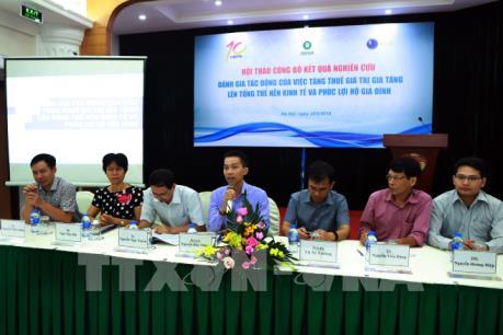 VEPR: Cân nhắc việc điều chỉnh thuế giá trị gia tăng trong thời gian tới