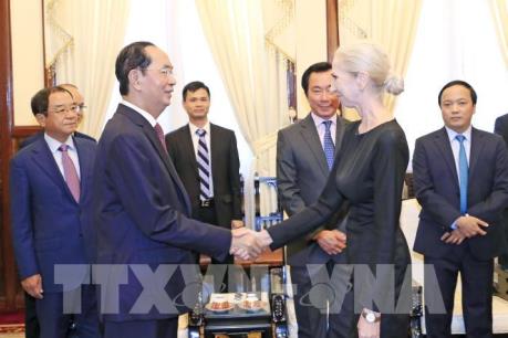 Chủ tịch nước Trần Đại Quang tiếp Đại sứ Vương quốc Na Uy