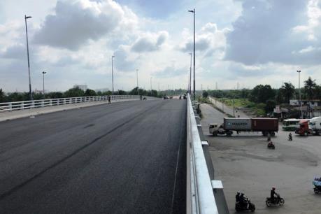 Thành phố Hồ Chí Minh: Thông xe cầu vượt vòng xoay Mỹ Thuỷ