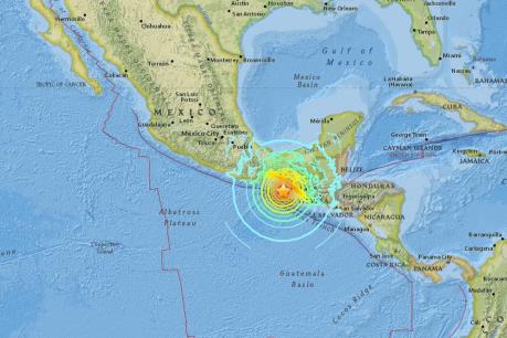 Động đất mạnh 6,1 độ Richter làm rung chuyển bờ Thái Bình Dương của Mexico