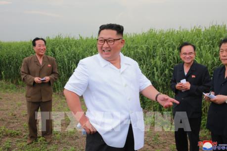 Nhà lãnh đạo Triều Tiên thị sát khu vực giáp giới Trung Quốc