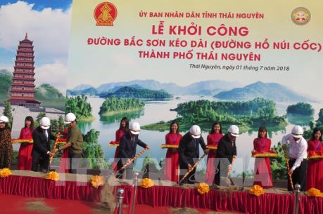 Thái Nguyên khởi công xây dựng đường Bắc Sơn kéo dài