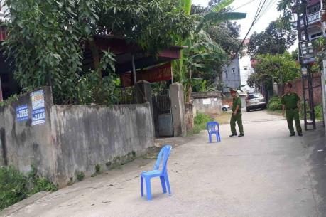 Dựng lại hiện trường vụ án mạng tại Sóc Sơn, Hà Nội