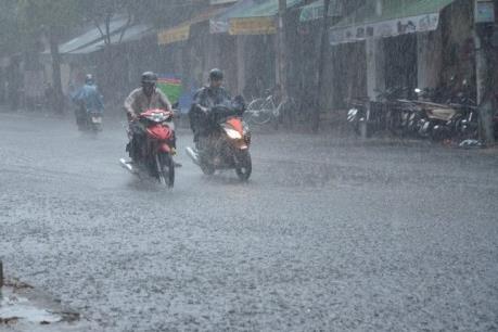 Bắc Bộ, Tây Nguyên và Nam Bộ có khả năng xảy ra tố, lốc, mưa đá và gió giật mạnh